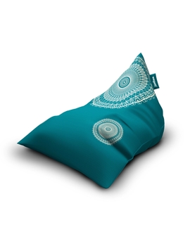 Sitzsäcke Triangle Lace Turquoise | Wegett