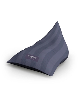 Sedací vak Triangle Minimal Purple | Wegett