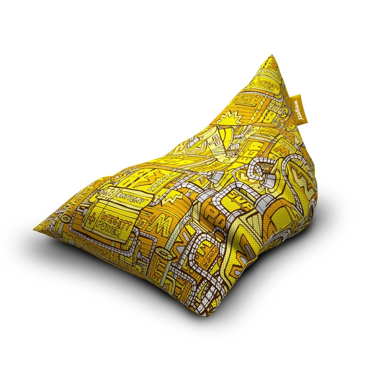 Sitzsäcke Triangle Energy Yellow | Wegett