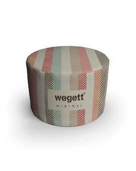 Sedací vak Taburet Minimal Pastels | Wegett