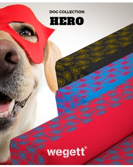 Hundebett Hero Red | Wegett