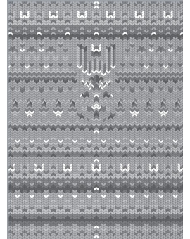 Sedací vak Triangle Sweater Grey | Wegett