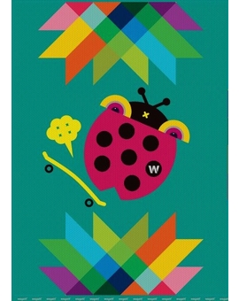 Sedací vak Simple Ladybug | Wegett