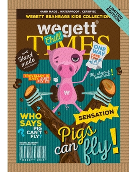 Sedací vak Simple Piggy | Wegett