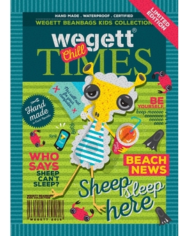 Sedací vak Simple Sheep | Wegett
